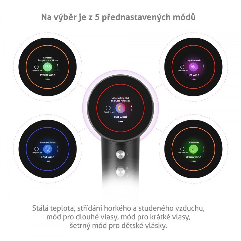 Fén na vlasy TrueLife D9