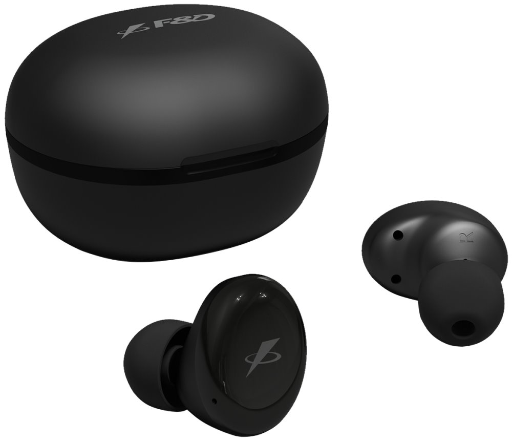 FENDA F&D TrueWireless náhlavná súprava E1/ Bluetooth/ čierna