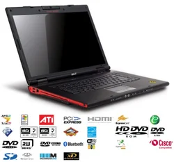 Ferrari 5005WLMi 15,4"Turion TL60/2GB/160GB/ATIx1600/HD DVD/WL/BT+VoIP/CAM/Vista