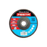 Festa Kotouč lamelový brusný na kov a nerez O 150 x 22,23 mm, zrnitost 60