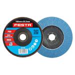 Festa Kotouč lamelový brusný na kov a nerez O 150 x 22,23 mm, zrnitost 80