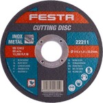 Festa Kotouč na kov řezný O 115 x 1,0 x 22,2 mm