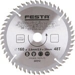 Festa Kotouč pilový do dřeva TCT, O 160 x 2,8 x 20 mm, 48 zubů