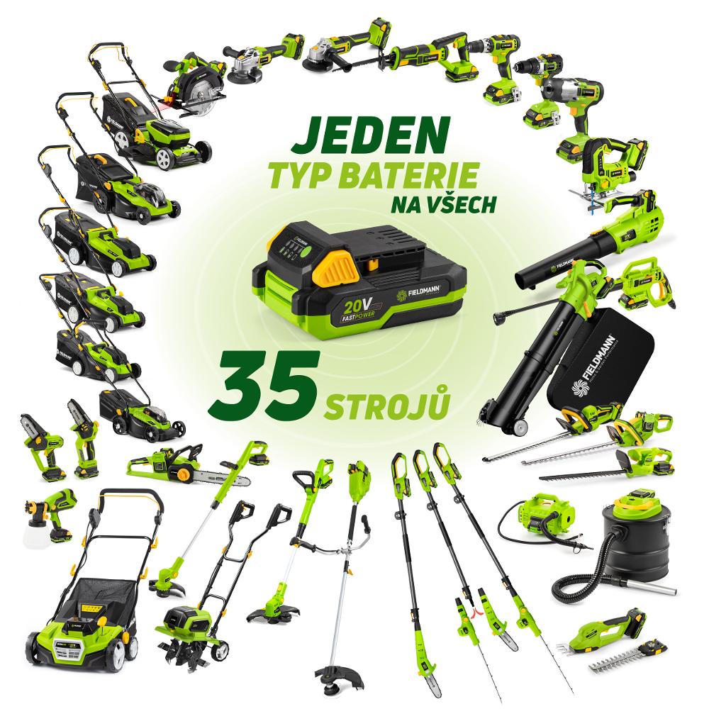 Fieldmann FDUB 70215-0 20V AKU Úhlová bruska