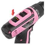 Fieldmann FDV 10249-A 12V AKU vŕtačka, ružová