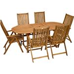 Fieldmann Súprava záhradného nábytku CARMEN 6Z