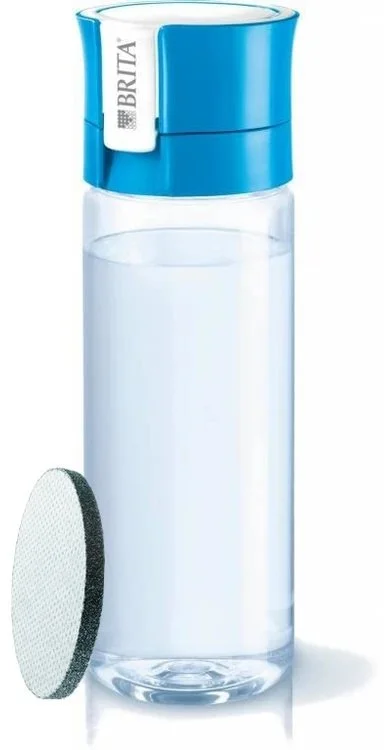 Filtračná fľaša na vodu Brita Fill&Go Vital, modrá