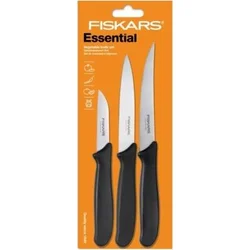 Fiskars Set nožov ESSENTIAL na zeleninu 3ks 1023785