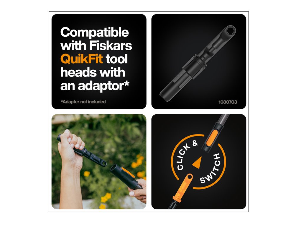 FISKARS Teleskopická rukoväť L OneClick 1080672