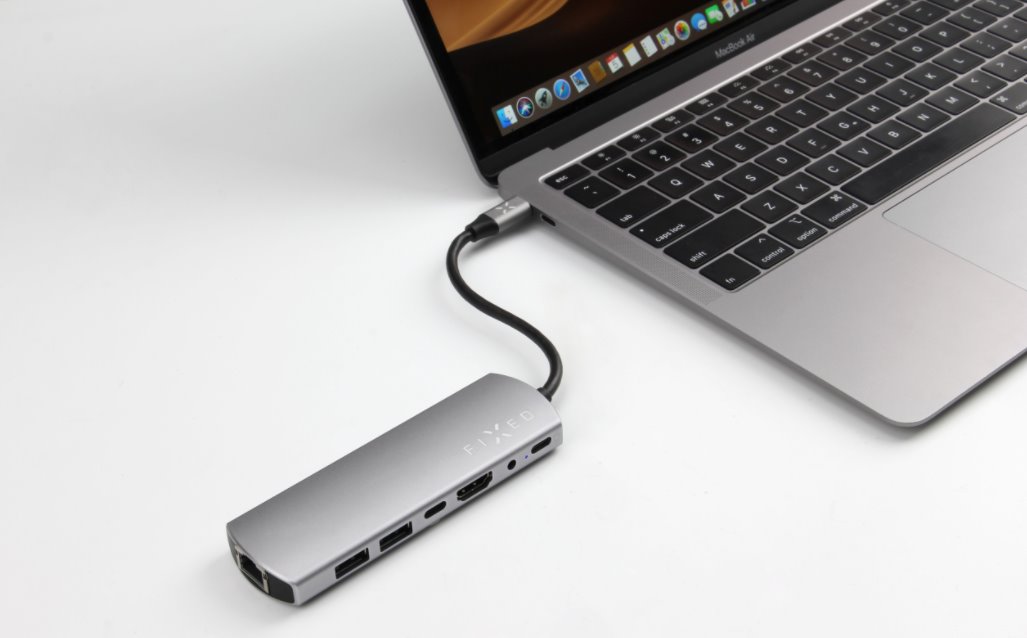 FIXED HUB 7IN1 s rozhraním USB-C FIXHU-7IN1