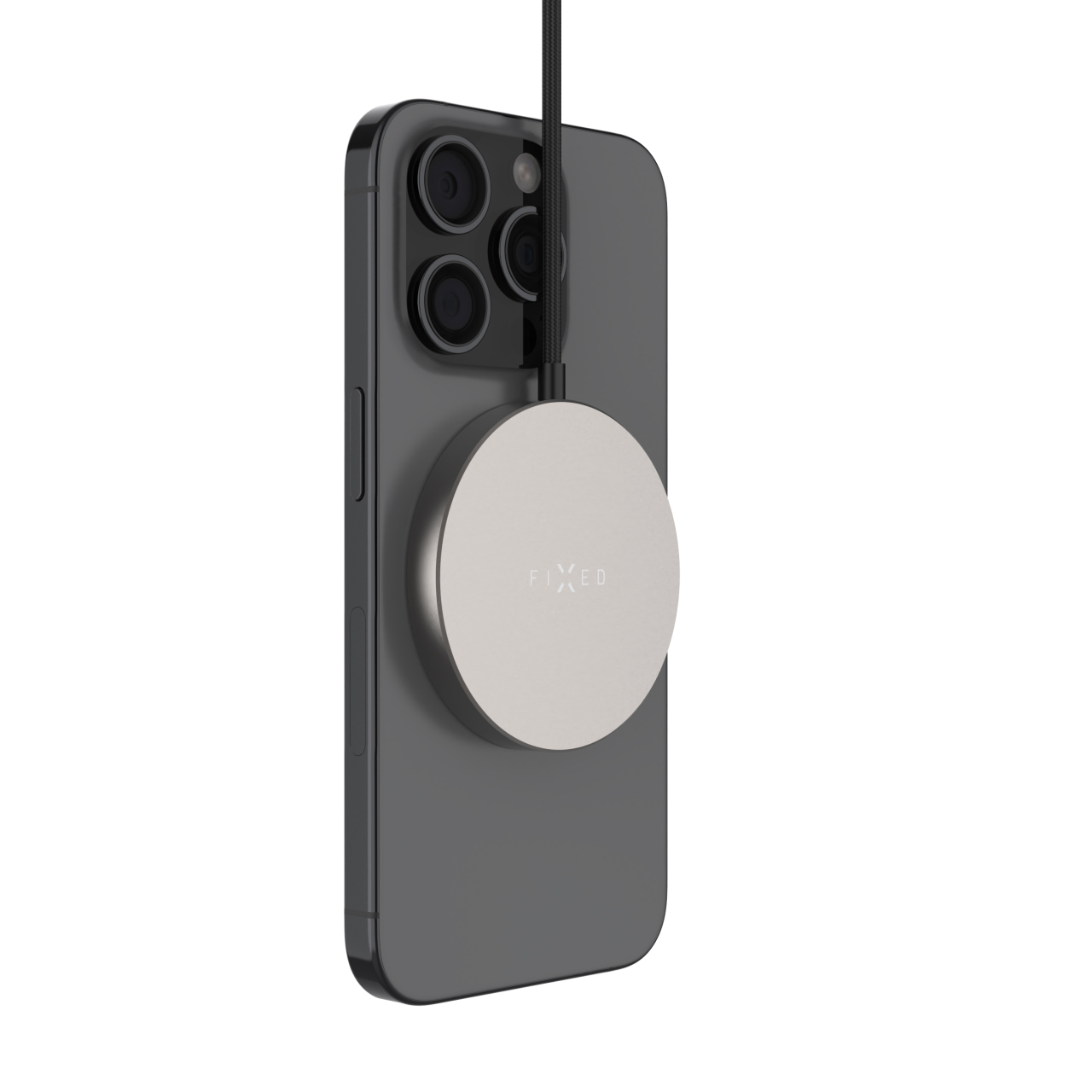 FIXED MagPad Slim s Qi2 titanová