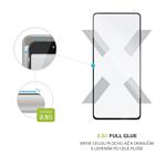 FIXED Ochranné tvrdené sklo Full-Cover pre Xiaomi Redmi Note 9 Pro/9 Pro Max/Note 9S, lepenie cez celý displej, čierne FIXGFA-531