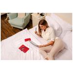 FIXED ProFit kožené puzdro typu kniha pre Apple iPhone 16 Pro, čierne