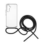 FIXED Pure Neck case s čiernou šnúrkou pre Samsung Galaxy A54 5G
