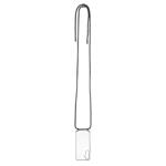 FIXED Pure Neck case s čiernou šnúrkou pre Samsung Galaxy A54 5G