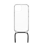 FIXED Pure Neck puzdro s čiernou šnúrkou pre Apple iPhone 15