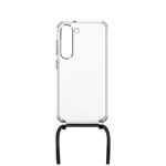 FIXED Pure Neck puzdro s čiernou šnúrkou pre Samsung Galaxy S23