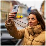FIXED Pure Neck puzdro s ružovou šnúrkou pre Apple iPhone 15 Pro