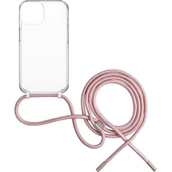 FIXED Pure Neck puzdro s ružovou šnúrkou pre Apple iPhone 15