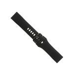 Fixed Silicone Strap s šířkou 22mm pro smartwatch, černý