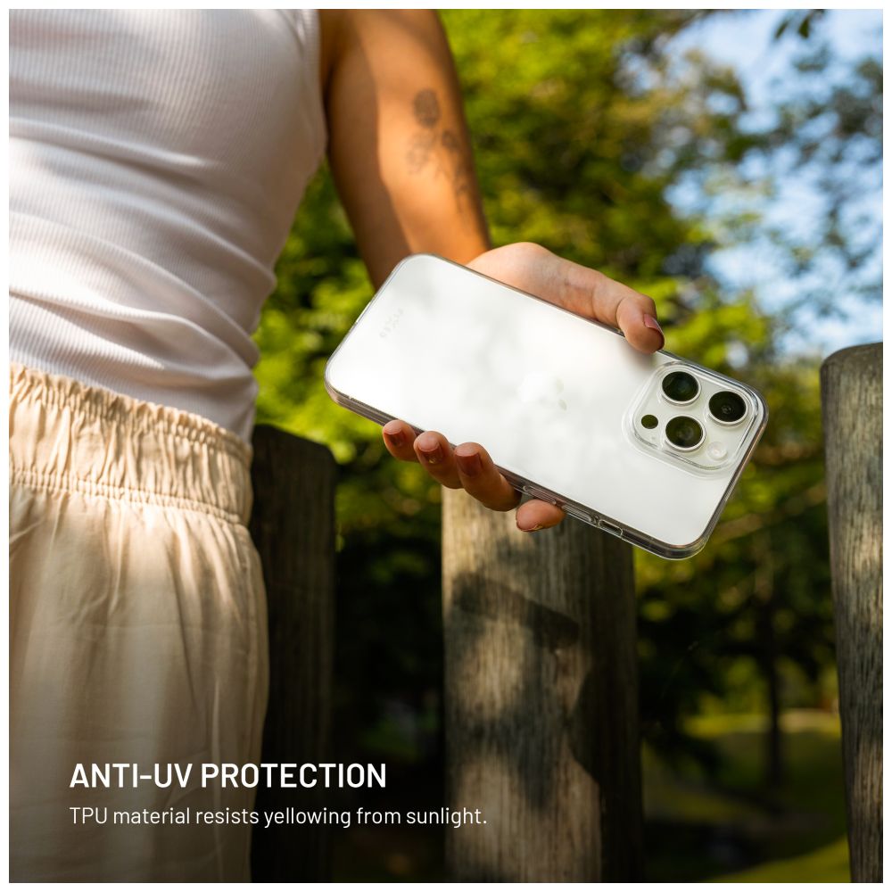 FIXED Story AntiUV TPU gelový kryt pro Samsung Galaxy A17 4G/5G, čirý