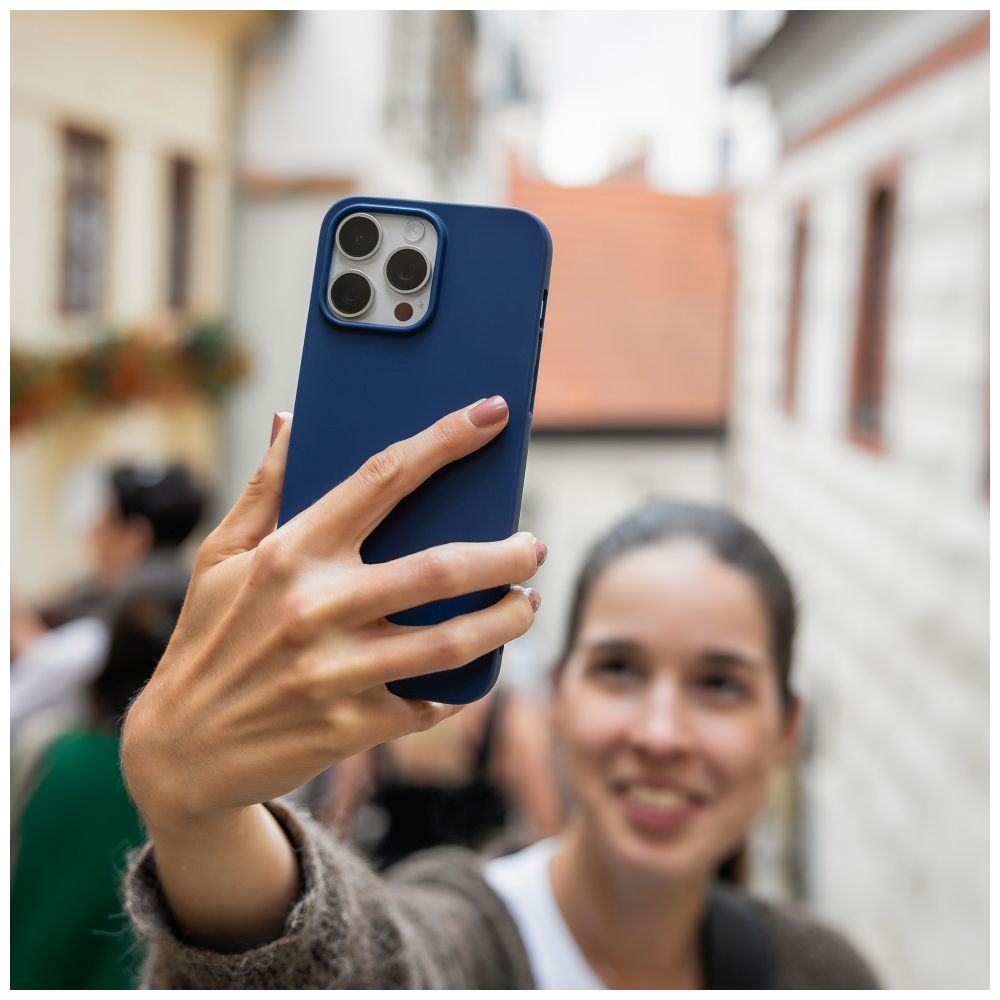 FIXED Story zadní pogumovaný kryt pro Samsung Galaxy A17 4G/5G, modrý