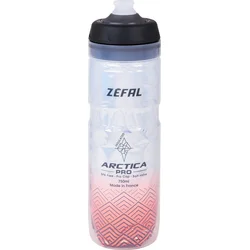 Fľaša Zefal Arctica Pro 75 nová strieborno-červená