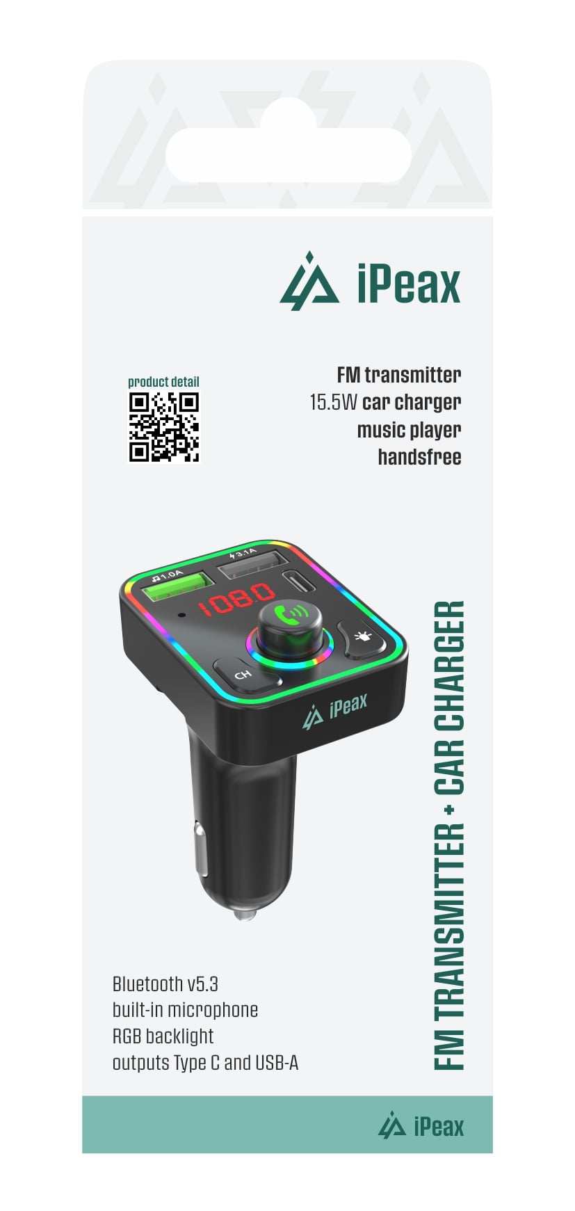 FM TRANSMITTER iPEAX