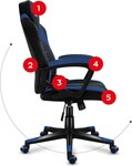Force 2.5 Blue Mesh gaming chair