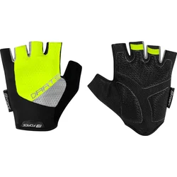 FORCE DARTS Gel, letné rukavice fluo-sivá veľkosť M