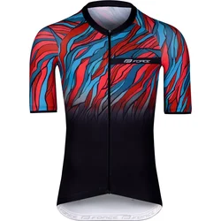 Force dres LIFE černo-petrolej-červený vel.S
