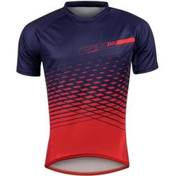 Force dres MTB ANGLE modro-červený vel.S