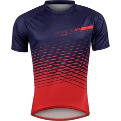 Force dres MTB ANGLE modro-červený veľkosť S