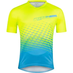 Force dres MTB ANGLE modrý veľkosť XXL