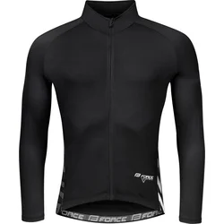 Force dres SPIKE čierno-biely veľkosť XXL
