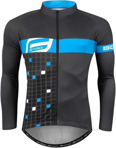 Force dres SQUARE šedo-modrý vel.XS