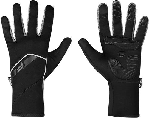 FORCE GALE softshell jaro-podzim rukavice, černé vel.L