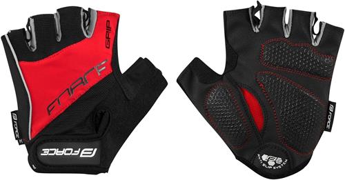 FORCE GRIP Gel, letní rukavice červené vel.XXL