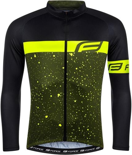 Force jersey SPRAY army-fluo veľkosť XL
