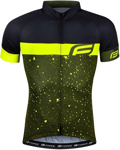 Force jersey SPRAY army-fluo veľkosť XXL