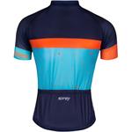 Force jersey SPRAY modro-oranžový veľkosť 3XL