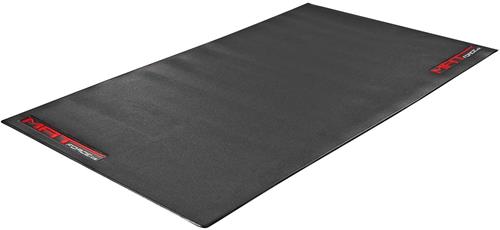 FORCE MAT, PVC pod trenažér, valce, čierna