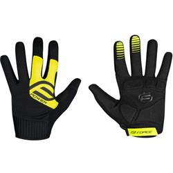 FORCE MTB POWER rukavice, černo-fluo vel.XXL