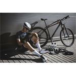 FORCE MTB tenisky WARRIOR CARBON, biele veľkosť 46