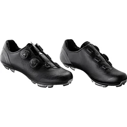 FORCE MTB tenisky WARRIOR CARBON, čierne veľkosť 44