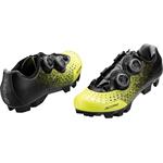 FORCE tretry MTB SCORE, fluo-černé vel.45
