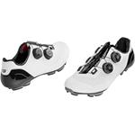 FORCE tretry MTB WARRIOR CARBON, bílé vel.43