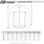 FORCE zimná bunda FROST softshell black-fluo veľkosť M