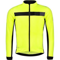 FORCE zimná bunda FROST softshell fluo-black veľkosť L