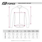FORCE zimní bunda FROST softshell fluo-černá vel.XXL